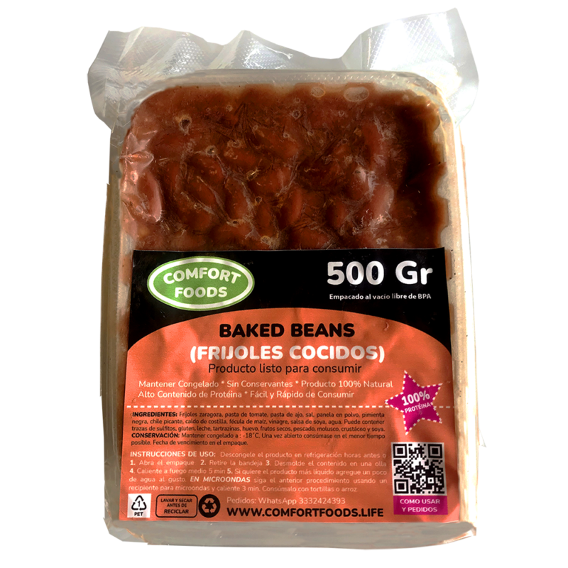 Fríjoles Cocidos - Cooked Beans